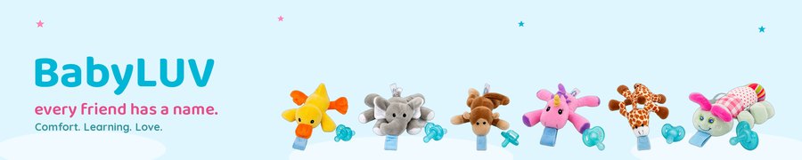 BabyLUV: every friend has a name. Comfort. Learning. Love.